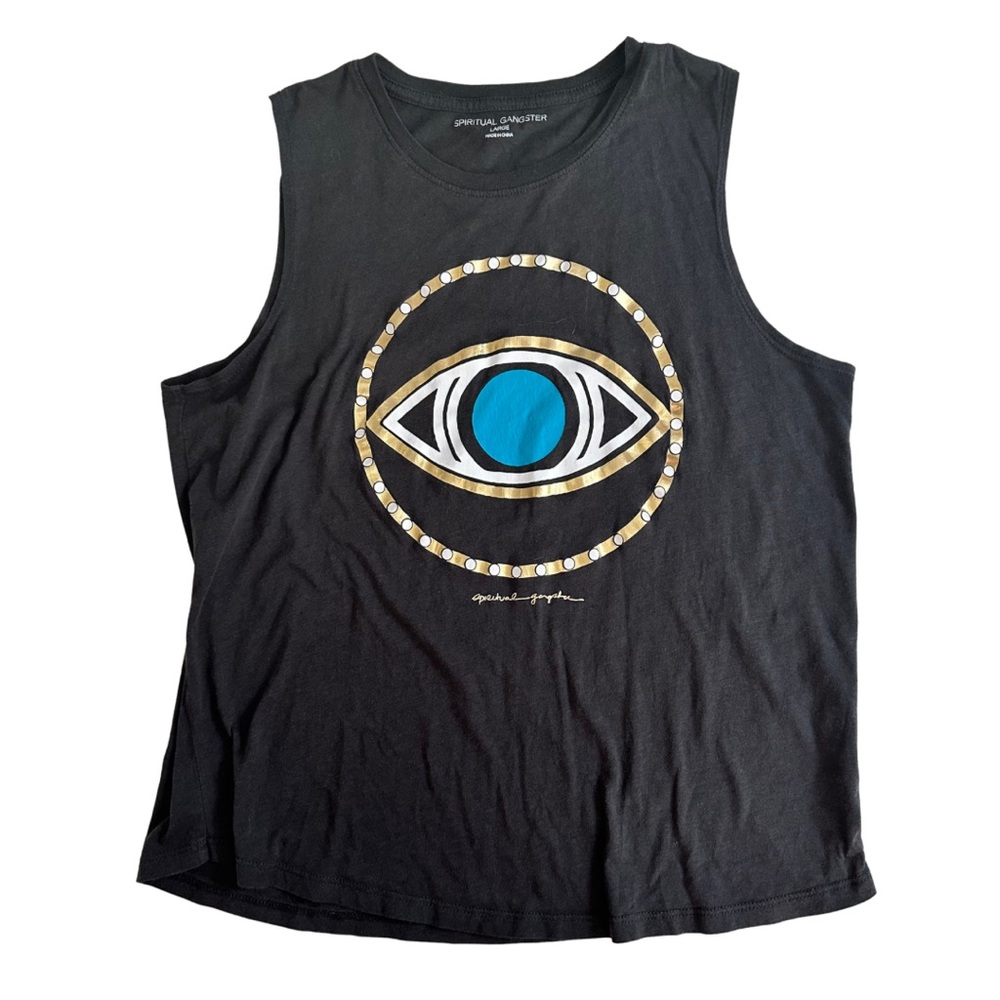 YOGA Spiritual Gangster Evil Eye Muscle Tank